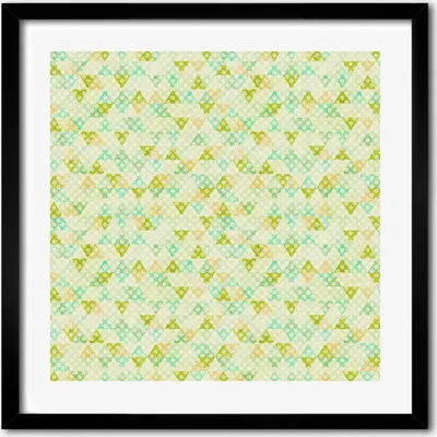 Produktbild von Bild - 50 cm x 50 cm - MDF - Rahmen, Wandkunst - Geometrischer Hintergrund