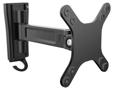 Imagen del producto de StarTech.com: Soporte de monitor para montaje en pared - Articulado - Para monitores/televisores planos VESA de hasta 27 pulgadas (15 kg) - Soporte de pared para monitor - Brazo ajustable (placa de montaje) - Para monitor/panel plano - Aluminio -  - Tamaño de pantalla: 33-86.4