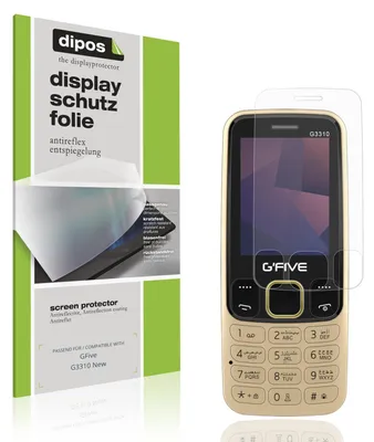Produktbild von 4x Schutzfolie für GFive G3310 New matt Displayschutzfolie Folie Display Schutz dipos