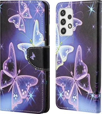 Produktbild von Samsung Galaxy A23 Hülle - Coverup Klapphülle - Schmetterlinge
