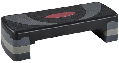 Image de Stepper 411276 gris, à 3 niveaux (10/15/20 cm), antidérapant