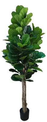 Productafbeelding van Vioolbladplant kunstplant 185 cm - Stijlvolle vioolbladplant