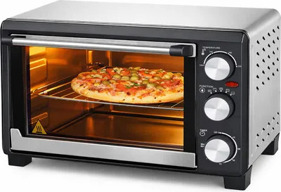 Produktbild von 18 l Kleiner Mini Backofen Bokabu | Miniofen | Pizzaofen | Pizzabackofen