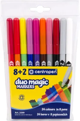 Obrázek produktu pro Centropen popisovač 2599/10 Duomagic etue