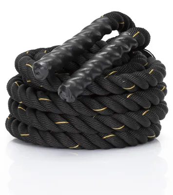 Obrázok produktu pre ACTIGET 9 m Power Rope – tréningové lano pre silový tréning CrossFit a Battle Rope, čierne
