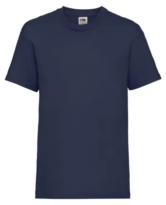 Obrázok produktu pre Fruit of the Loom – detské tričko „Valueweight“ FK2521 (152–158) (námornícka modrá)