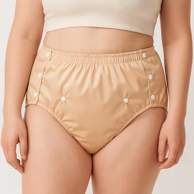 Immagine prodotto di Pantaloni per incontinenza riutilizzabili per adulti - lavabili, assorbenti e discreti, taglia S/M/L