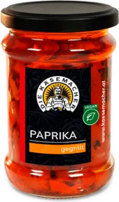 Produktbild von Paprika gegrillt 250g von Die Käsemacher