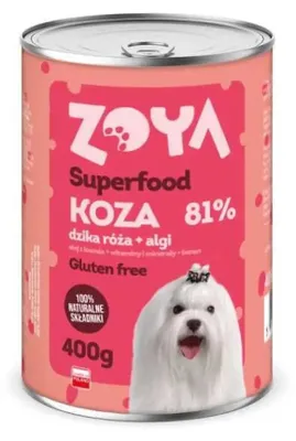 Image de ZOYA Superfood de chèvre, nourriture humide pour chiens, 400 g