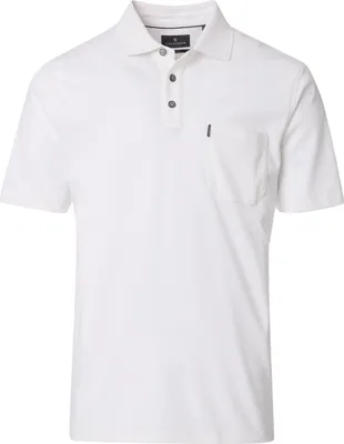 Produktbild von CASAMODA Herren Poloshirt Kurzarm Regular Piqué Weiß XXL