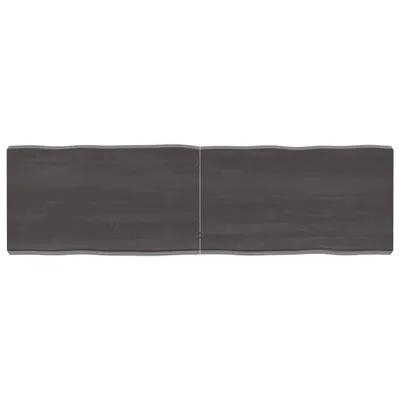 Produktbild von Tischaccessoires, Tischplatte, 140x40x(2-6) cm Massivholz Behandelt Baumkante - Tischplatten CC22171