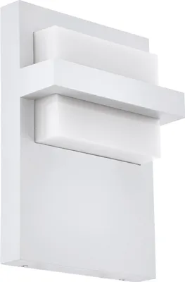 Produktbild von EGLO 98087, Wandbeleuchtung für den Außenbereich, Weiß, Aluminium, Kunststoff, IP44, Fassade, I