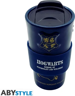 Image de Mug de voyage Harry Potter : Poudlard (450 ml)