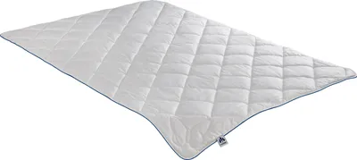 Produktbild von Steppbett Irisette 100 % Wildseide leicht  Größe 155 x 220 cm
