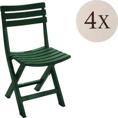 Produktbild von Jennie - Outdoor-Stuhl, Grün, 4 Stühle Italy