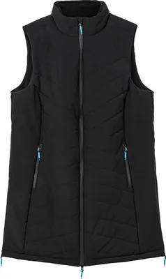 Produktbild von sheego Damen Große Größen Lange Funktions-Steppweste atmungsaktiv, wasser- und winddicht Outdoormode sportlich -