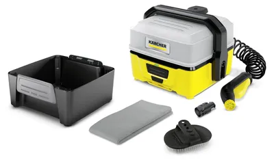 Produktbild von Kärcher Mobile Outdoor Cleaner OC 3 + Pet Box, Fördermenge 2 l/min, 15min