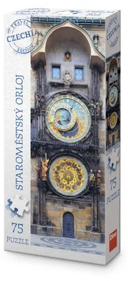 Zdjęcie produktu dla Dino Staroměstský orloj – panoramiczna układanka, 75 elementów