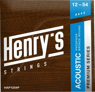 Produktbild von Henry's Phosphor Premium 12-54 Saiten für Akustikgitarre