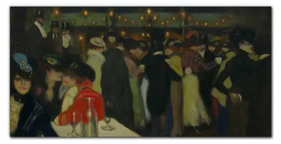 Produktbild von Coloray Küchenrückwand 140x70 Spritzschutz aus Glas - Moulin de la Galette