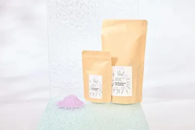Produktbild von Kvitok Magisches Badeschaumpulver Beruhigender Lavendel 60 g