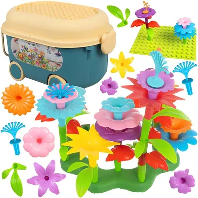 Image de Kruzzel 26331 Flower Garden 3D, 139 pièces