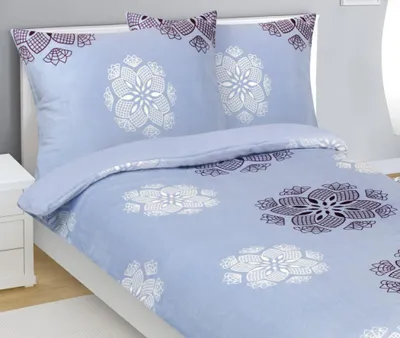 Immagine prodotto di Lino incluso - Blu, viola, bianco - 140x200, 70x90