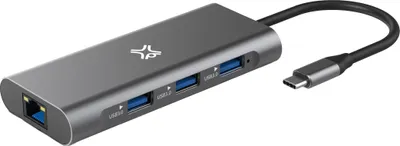 Produktbild von XTREMEMAC USB-C Dockingstation mit 8 Anschlüssen