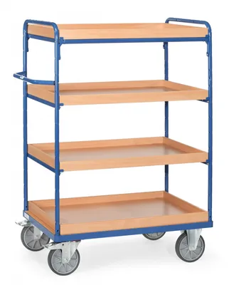 Immagine prodotto di fetra 8223 - Acciaio - Carrello di trasporto - Blu - 600 kg - 4 ruote - 20 cm