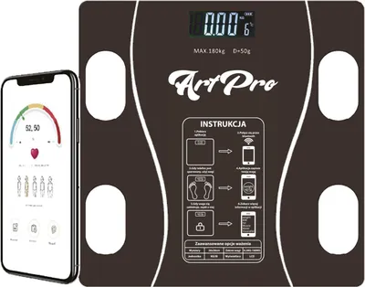 Produktbild von Extralink Home Intelligente Bluetooth-Badezimmerwaage