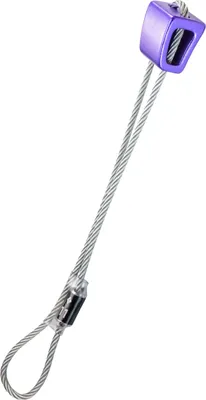 Klemmgerät "Stopper" von Black Diamond; lila; mit Drahtschlaufe; geeignet für Big Wall Klettern.