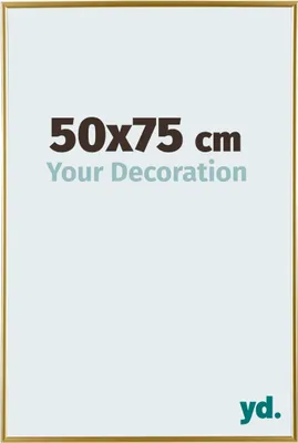 A product image with text overlay indicating size and a tagline, and a logo in the corner.