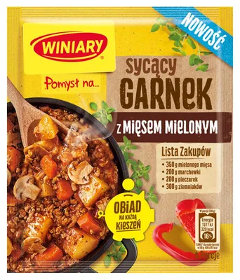 Immagine prodotto di Zupa instant Winiary Garnek z Mięsem 39 g