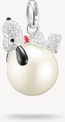 Obrázek produktu pro Přívěsek Snoopy sněhová koule ze stříbra 925 - Thomas Sabo Model: PE990-691-14