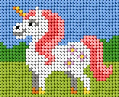 Image de Kit de broderie « Ma première broderie : La licorne »