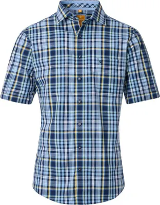 Redmond Freizeithemd 1/2 - 251115990 in blau