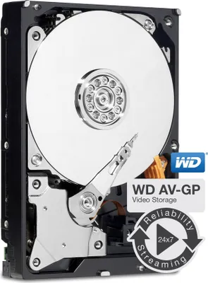 Produktbild von Western Digital AV-GP, 1 TB, Variable, 64 MB, 3.5", Serial ATA III