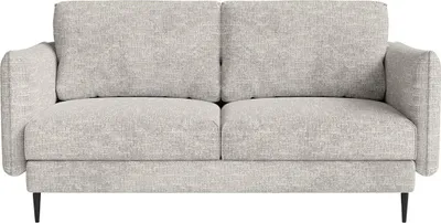 Produktbild von FEDVE Sofa Sofa Koge aus Chenille-Stoff Ohne Schlaffunktion, Hellgrau
