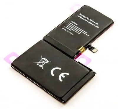 Produktbild von Akku für Apple iPhone X, Li-Polymer, 3,82V, 3100mAh ersetzt 616-00351