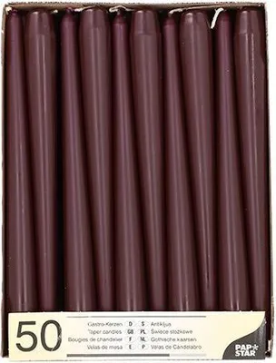 Produktbild von Leuchterkerzen Ø 2,2 cm · 25 cm beere