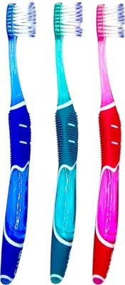 Produktbild von 3x GUM PRO Zahnbürste 528 - medium