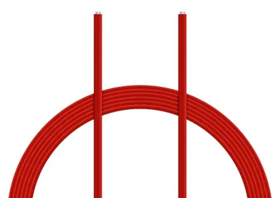 Imagen del producto de Cable de PVC, 0.055 mm², 10 metros (rojo)