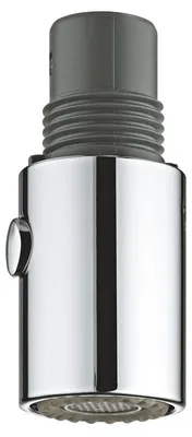 Spüldusche mit Mousseur und SpeedClean, Chrom, 46857000