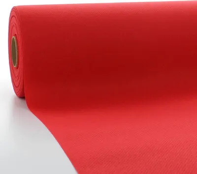 Produktbild von Sovie HORECA Tischdeckenrolle Rot aus Linclass® Airlaid 118 cm x 25 m, 1 Stück