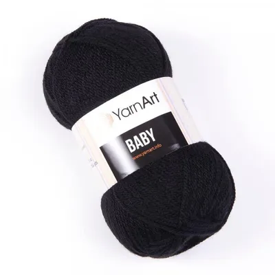 Obrázek produktu pro Yarn Art Baby 585 Black Pletací příze