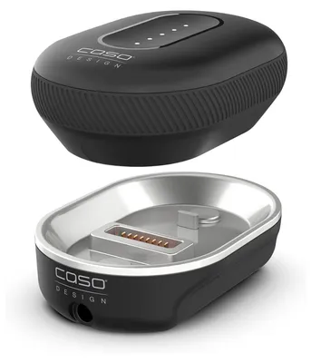 Produktbild von Caso 3623 Click & Charge Schnellladestation inkl. einem Einzelakku, Farbe:Schwarz