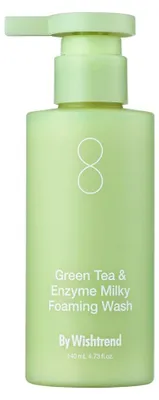 Produktbild von By Wishtrend Green Tea & Enzyme Milky Foaming Wash