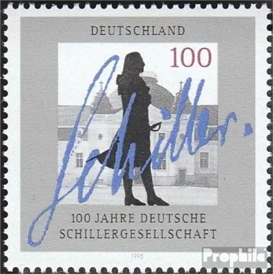 Produktbild von Briefmarken BRD (BR.Deutschland) 1995 Mi 1792 (kompl.Ausg.) FDC 100 Jahre Deutsche Schillergesellschaft