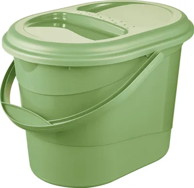 Zdjęcie produktu dla keeeper  1180431900000 keeeperAbfalleimer "elsa eco", 13 Liter, grass green