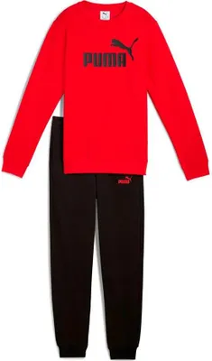 Produktbild von Puma Ess No.1 Logo Sweatshirt Rot 13-14 Years Jungen,Mädchen Rot 13-14 Years